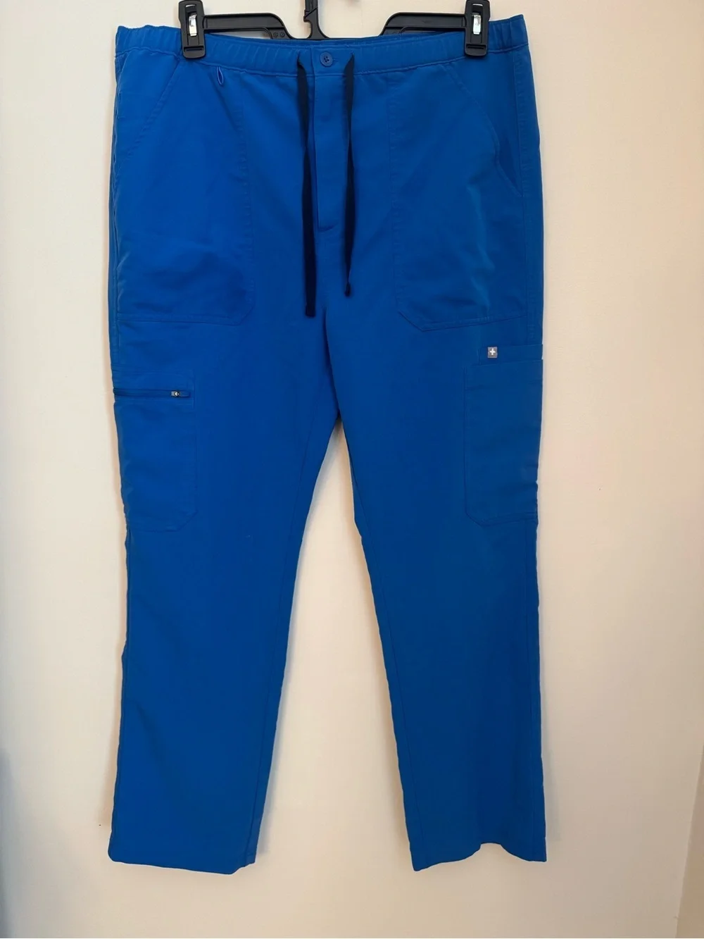 Figs Men’s Cairo Cargo Scrub Pants Size XL Tall Royal Blue PO 2771 TM3001T